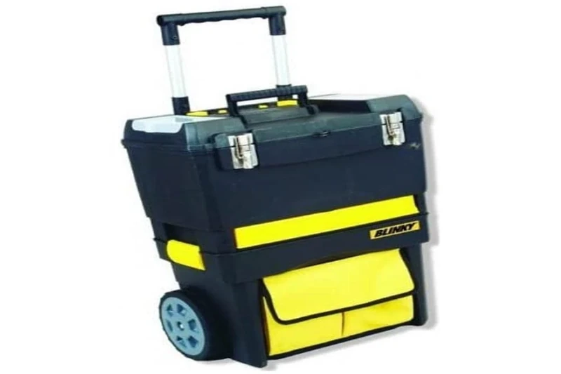 Blinky 40542/10 Tool Box, Tool Trolley/Tool Box on Wheels, 47 x 27 x 63 cm