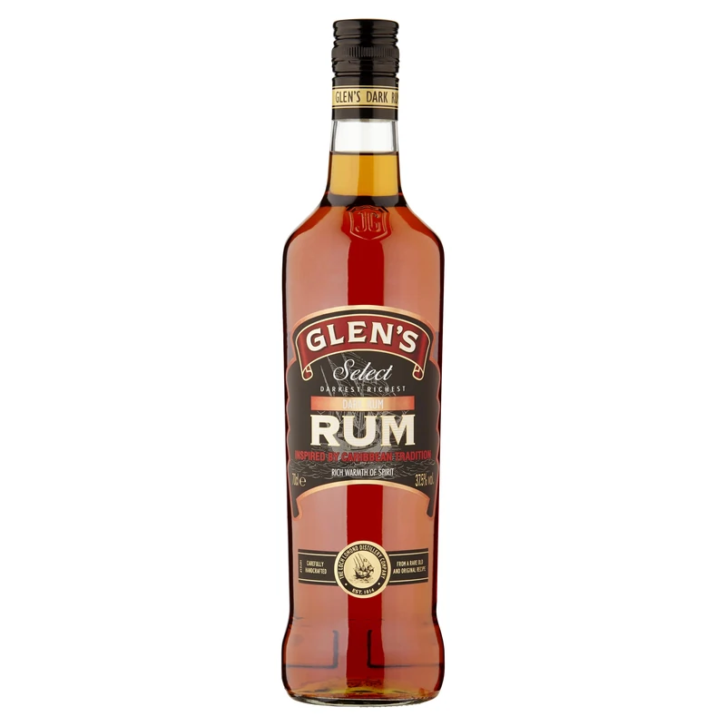Glen's Dark Rum, 70 cl