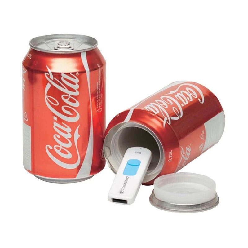 Diversion Safe Can Coke | Repurposed Orignal Soda Can | Weighted for a Reaslistic Feel | Screw Top | Container Jar Inside - Image 1