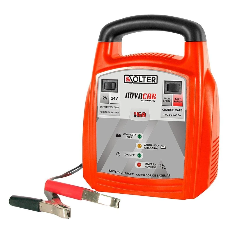 Solter 05070 Novacar Battery Charger 16A, (mm