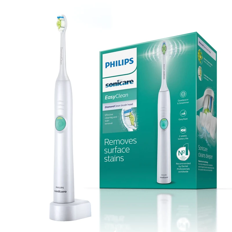 Philips Sonicare HX6511/43 EasyClean White Rechargeable Toothbrush