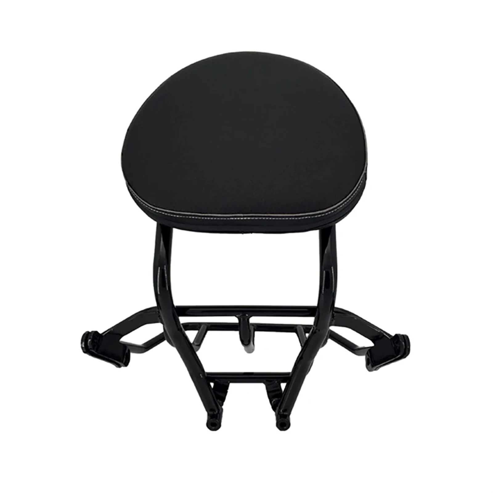 Motorbike Rear Luggage Rack For BMW K1600B K1600 2018 2019 2020 2021 2022 2023 Black Leather Motorcycle Passenger Backrest Sissy Bar Luggage Rack Holder Rear Trunk(Suit)