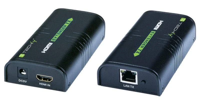 Techly IDATA extip-373 HDMI Extender and Splitter over IP