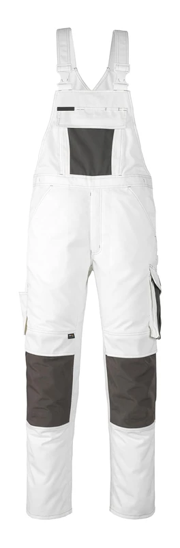 Mascot 12169-442-0618-82C42 Size L82cm/C42 "Augsburg" Bib and Brace - White/Anthracite