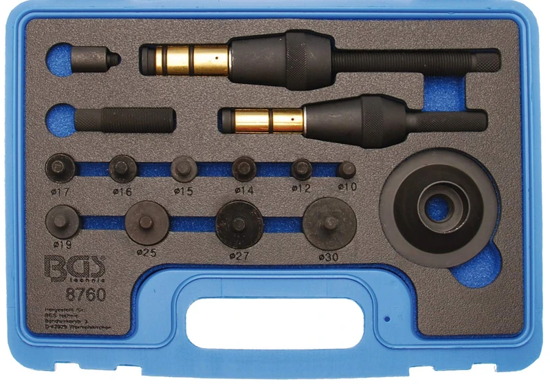 BGS 8760 | Tool Tray 1/3 | Clutch Aligning Tool Set | 17 pcs.