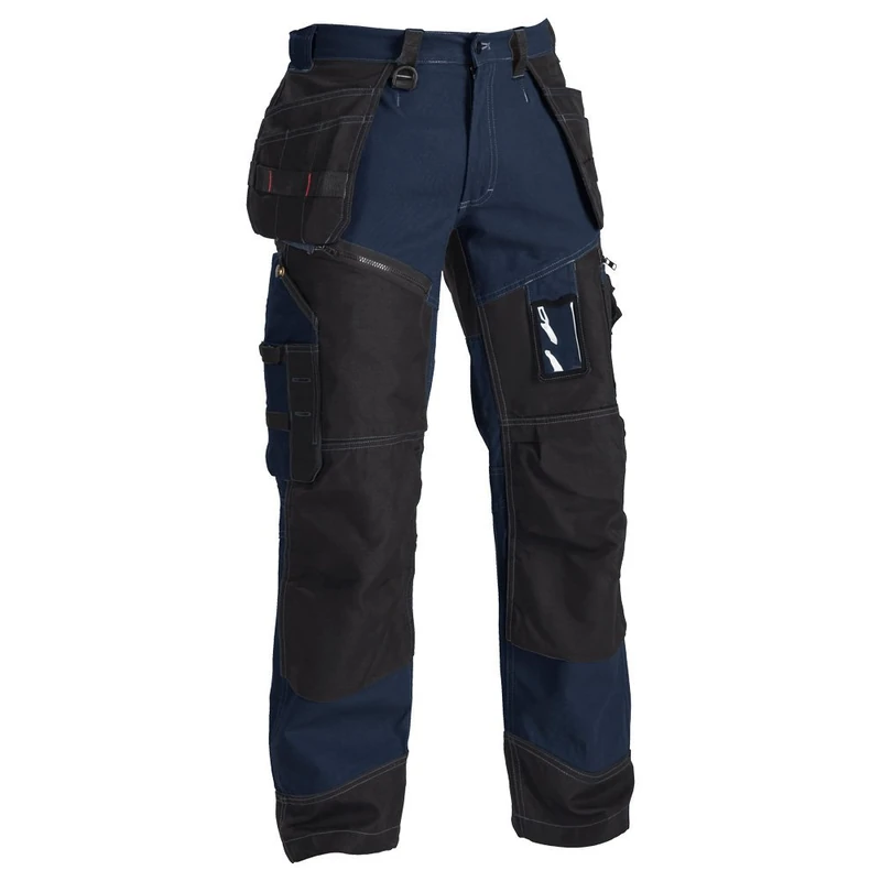 Blakläder 150013708899C154 Size C154 "X1500" Craftsman Trousers - Navy Blue/Black