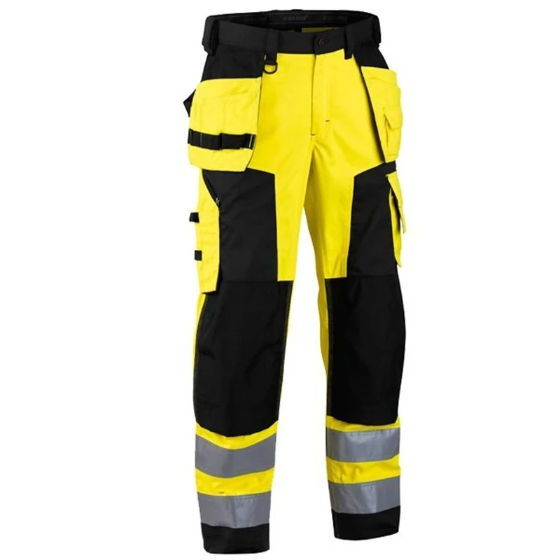 Blakläder 156818113399C48 Size C48 Cl.2 "High Vis" Trousers - Yellow/Black