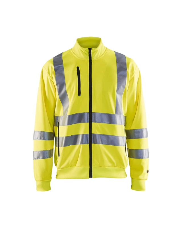 Blakläder 335819743300XS Size X-Small Cl.3 "High Vis" Sweat Shirt - Yellow