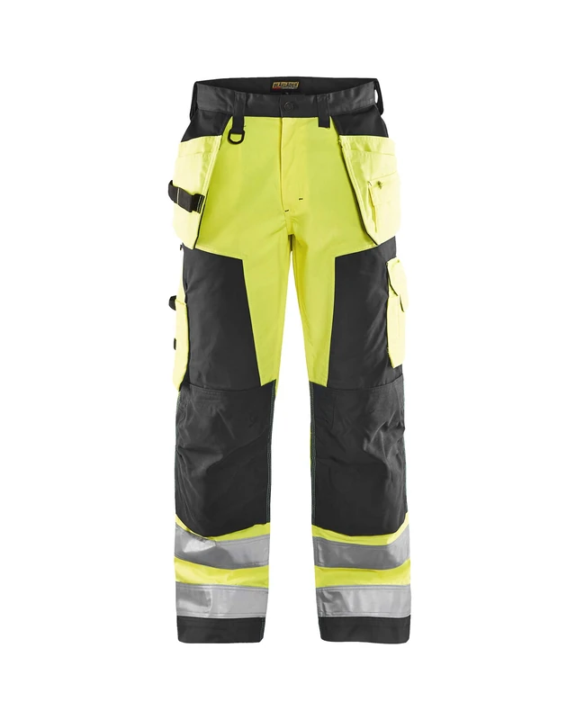 Blakläder 156818113399D124 Size D124 Cl.2 "High Vis" Trousers - Yellow/Black