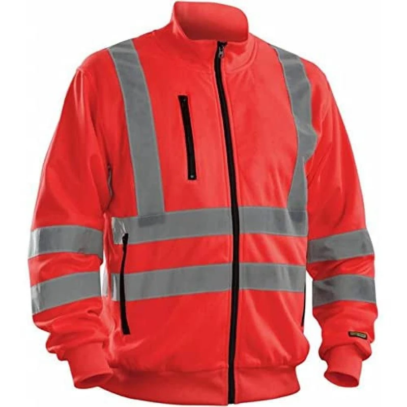 Blakläder 335819745500XL Size X-Large Cl.3 "High Vis" Sweat Shirt - Red