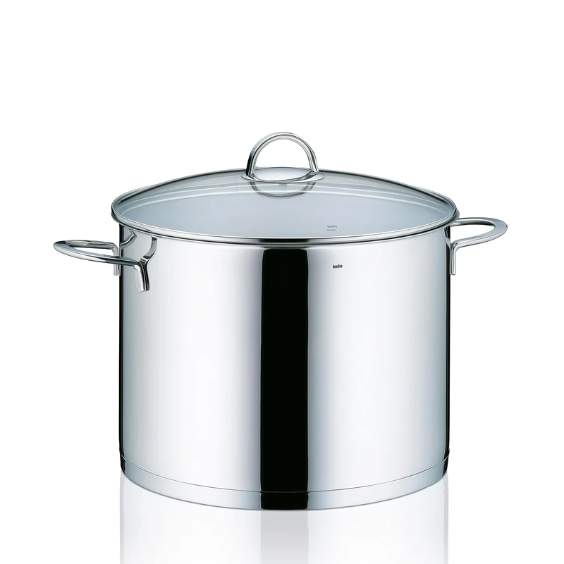 Kela "Cailin Stock Pot, Stainless Steel, silver shiny, 28 cm