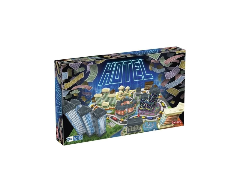 Lansay 75021 Hotel-Edition De Luxe board game, ages 8 and up, onFranzösisch