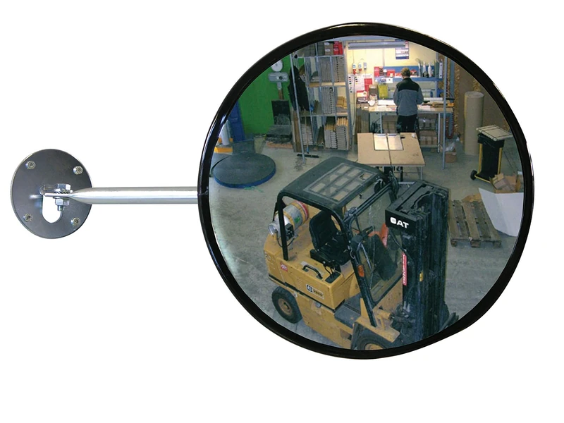 Dancop EC-US 30 Acrylic Round Mirror with Telescope Fixing for Outdoor Use, 310mm Diameter