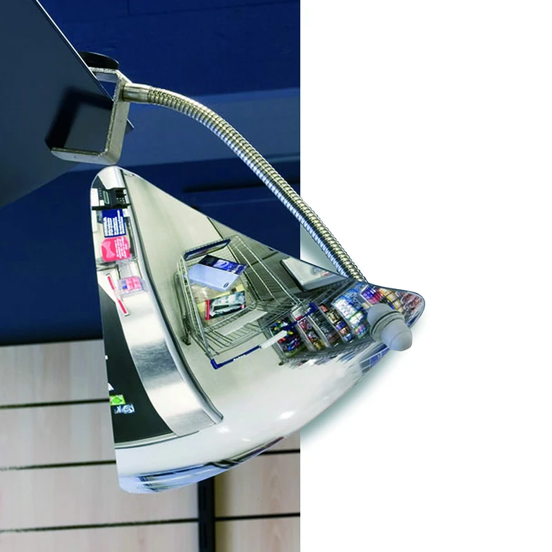 Dancop T 3 Acrylic Checkout Mirror, 280mm Height, 20mm Width