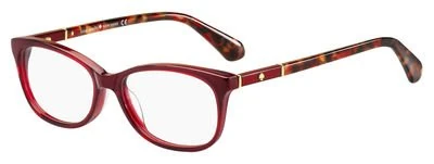 Kate Spade Kaileigh YDC/15 BURG HAVANA Eyewear Women's Acetate, Standard, 50