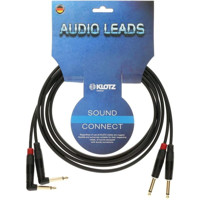 Klotz KMPR0300 KeyMaster twin-instrument cable 3 m - Instrument cable