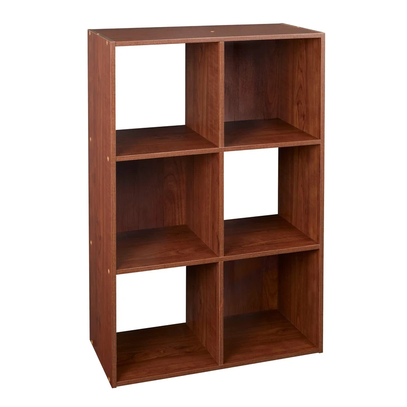 ClosetMaid Cubeicals 6 Cube, Dark Cherry, 61 cm x 29.5 cm x 91 cm - Image 1