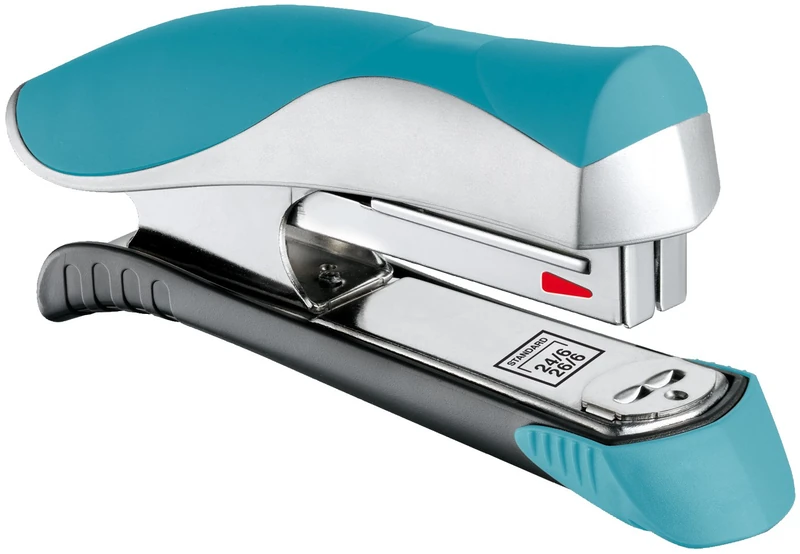 Maped Ergologic Half Strip Stapler with 400 Staples (Box of 8- Assorted Colours) 352510