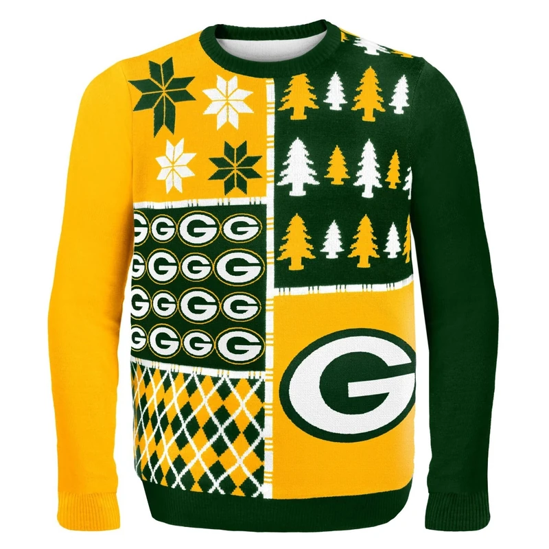 FOCO NFL Busy Block Ugly Sweater - Image 1