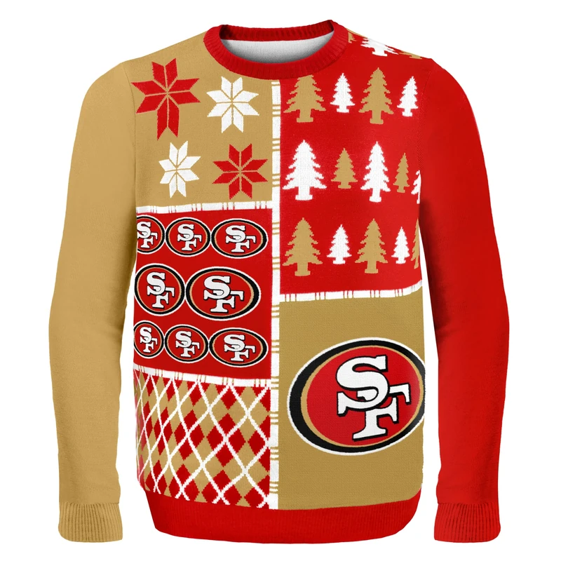 FOCO NFL Busy Block Ugly Sweater