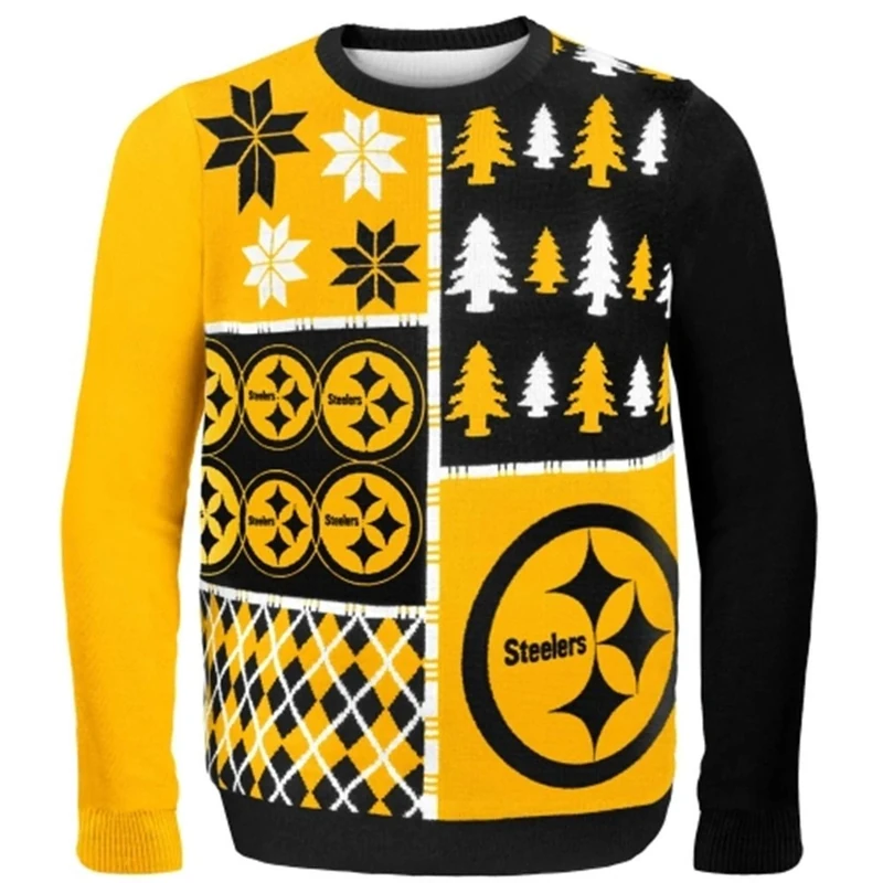 FOCO NFL Busy Block Ugly Sweater