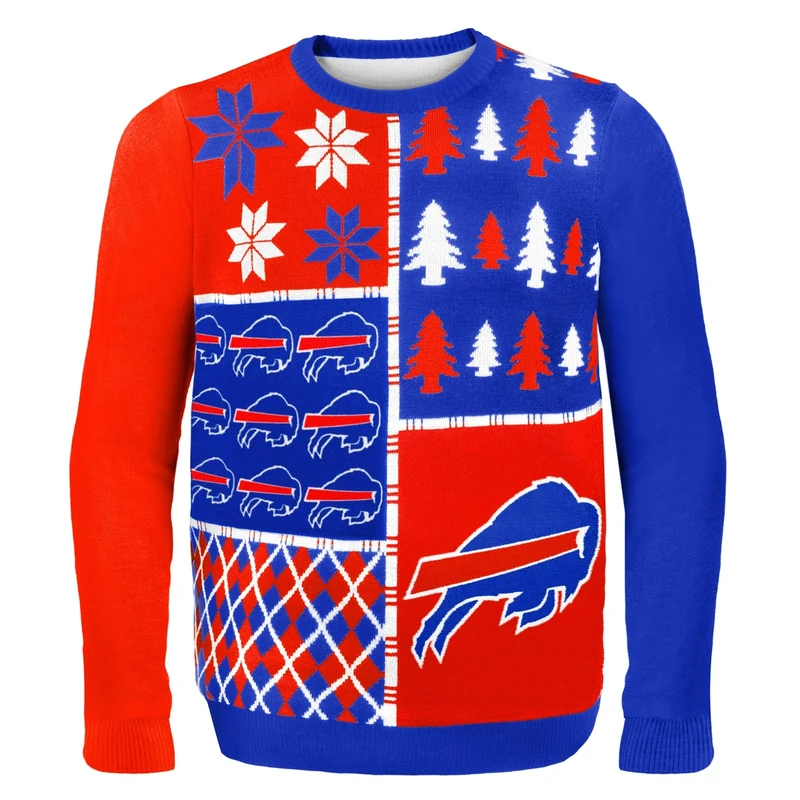 FOCO NFL Busy Block Ugly Sweater