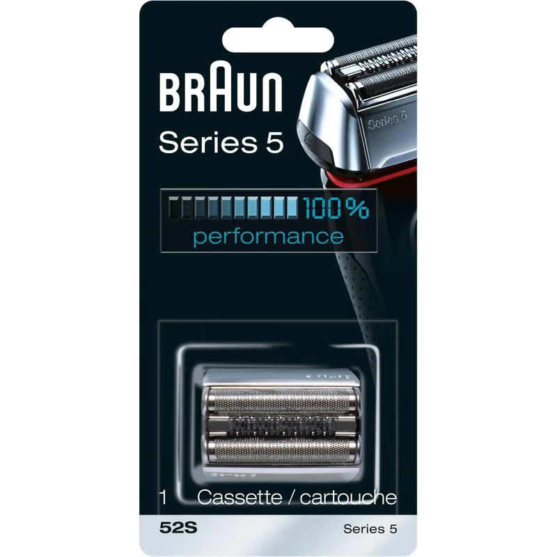 Braun Series 5 52S Foil & Cutter Head, Compatible with Models 5090/5190cc, 5040/5140s, 5030s, 5147s, 5197cc