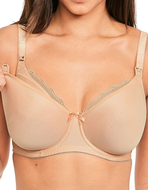 Freya Women's Pure Uw Moulded Nursing Bra, Nude,32 H US /32 FF UK