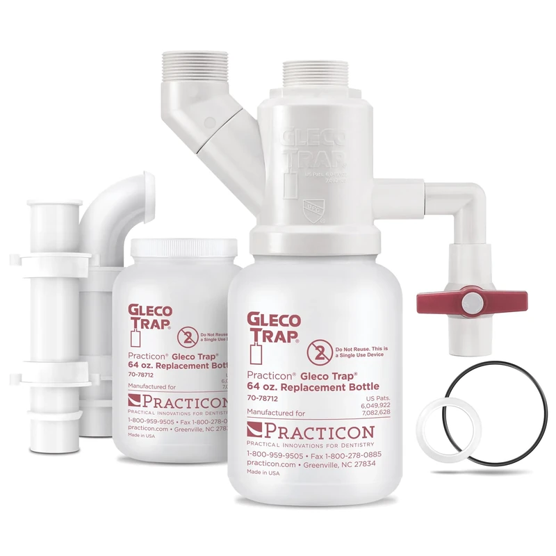 Practicon 7078713 Gleco Trap System, 64 oz. - Image 1