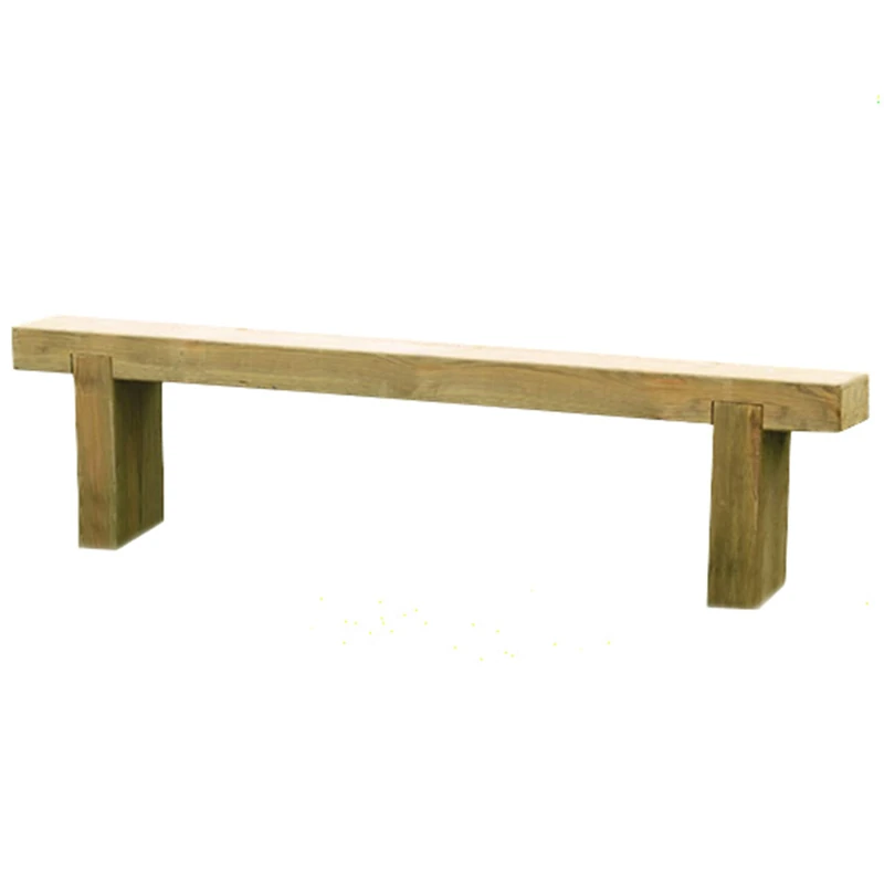 Forest Garden Forest Sleeper Bench 1.8 m, Pressure Treated