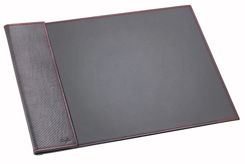 Runner 38054 Concerto Desk Mat with Calendar, Red Leather