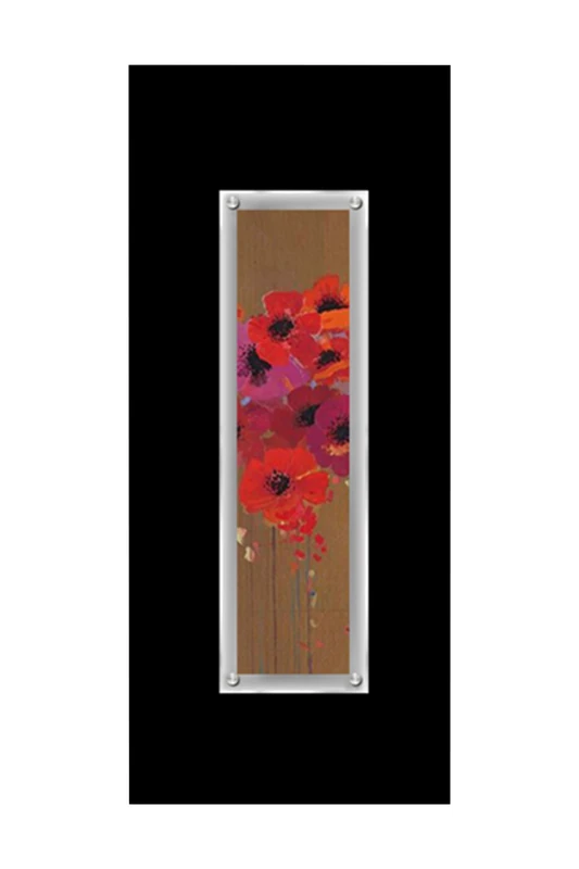 Premier Housewares 1-Piece Poppies Design 2 Framed Wall Art