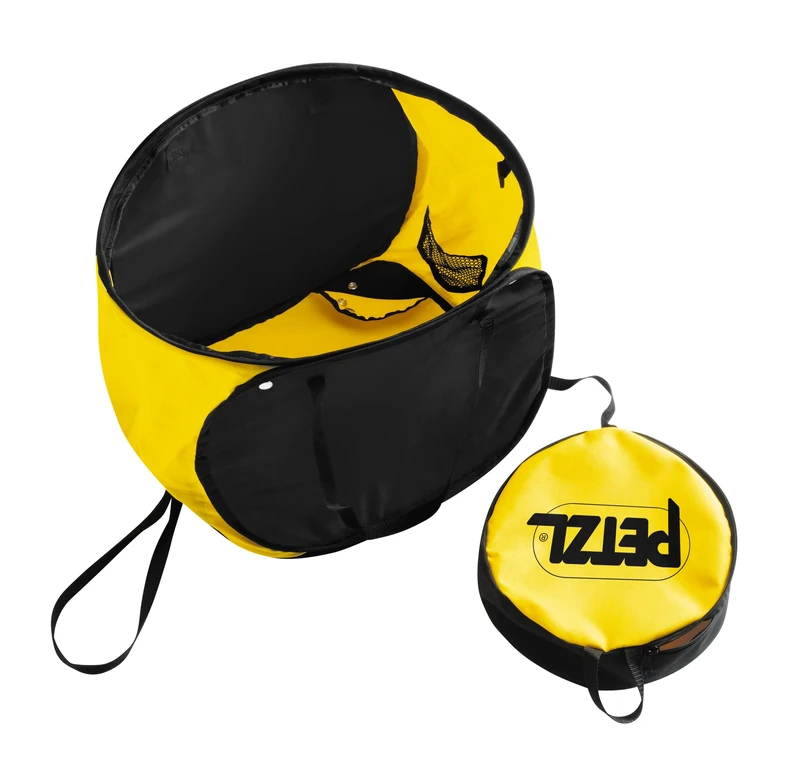 Petzl S03Y ECLIPSE Storage for Throw-Line, Yellow/Black - Image 1