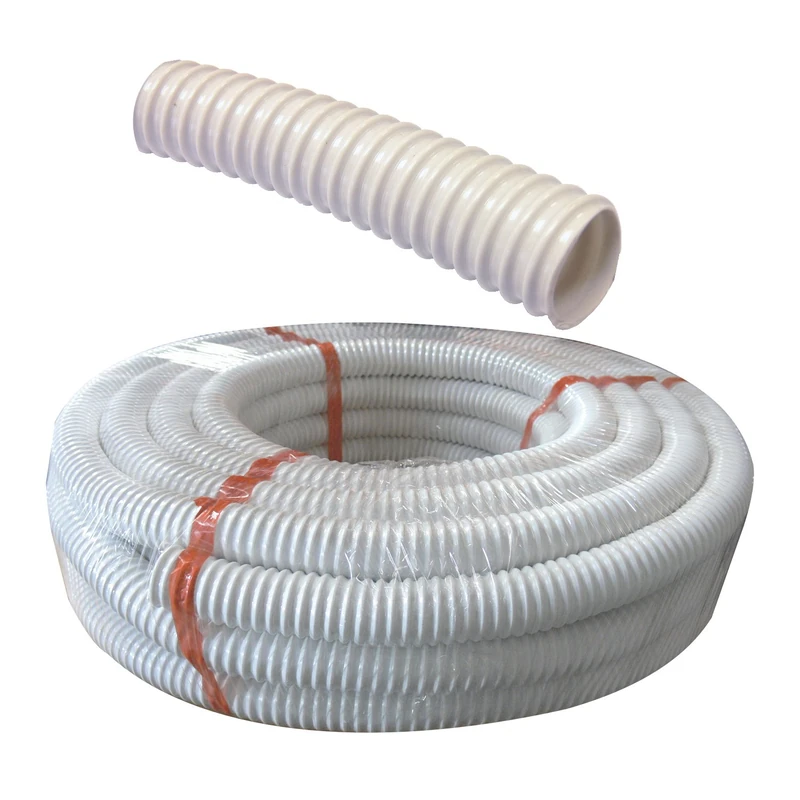Regiplast T32 Drain Hose PVC Flexible Ringed Diameter 32 + 20 m Roll - Image 1