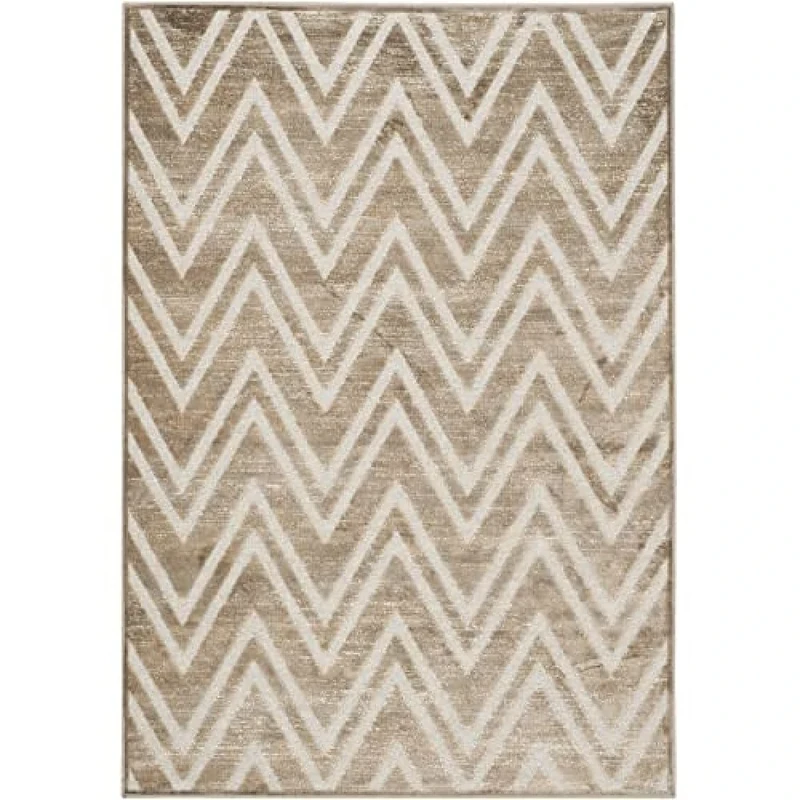 Safavieh Transitional Indoor Woven Rectangle Area Rug, Paradise Collection, PAR356, in Mousse, 160 X 229 cm for Living Room, Bedroom or Any Indoor Space