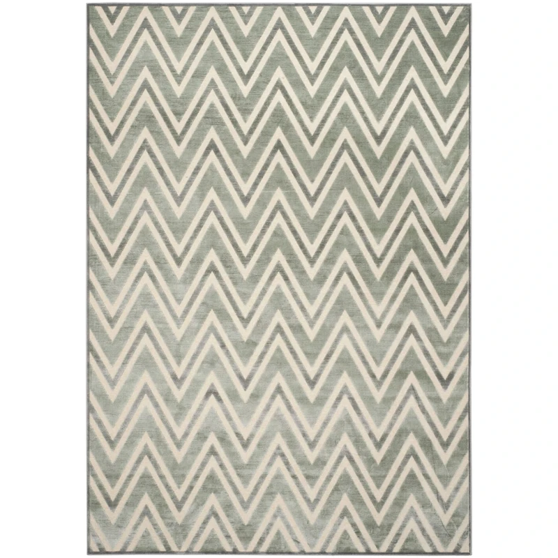 Safavieh Transitional Indoor Woven Rectangle Area Rug, Paradise Collection, PAR356, in Grey / Multi, 122 X 170 cm for Living Room, Bedroom or Any Indoor Space