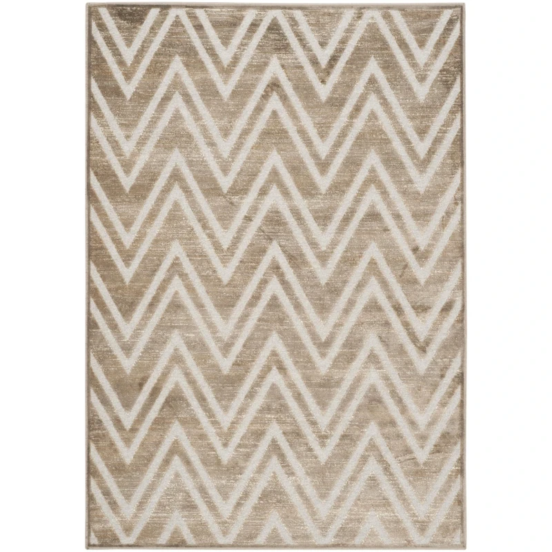 Safavieh Transitional Indoor Woven Rectangle Area Rug, Paradise Collection, PAR356, in Mousse, 122 X 170 cm for Living Room, Bedroom or Any Indoor Space