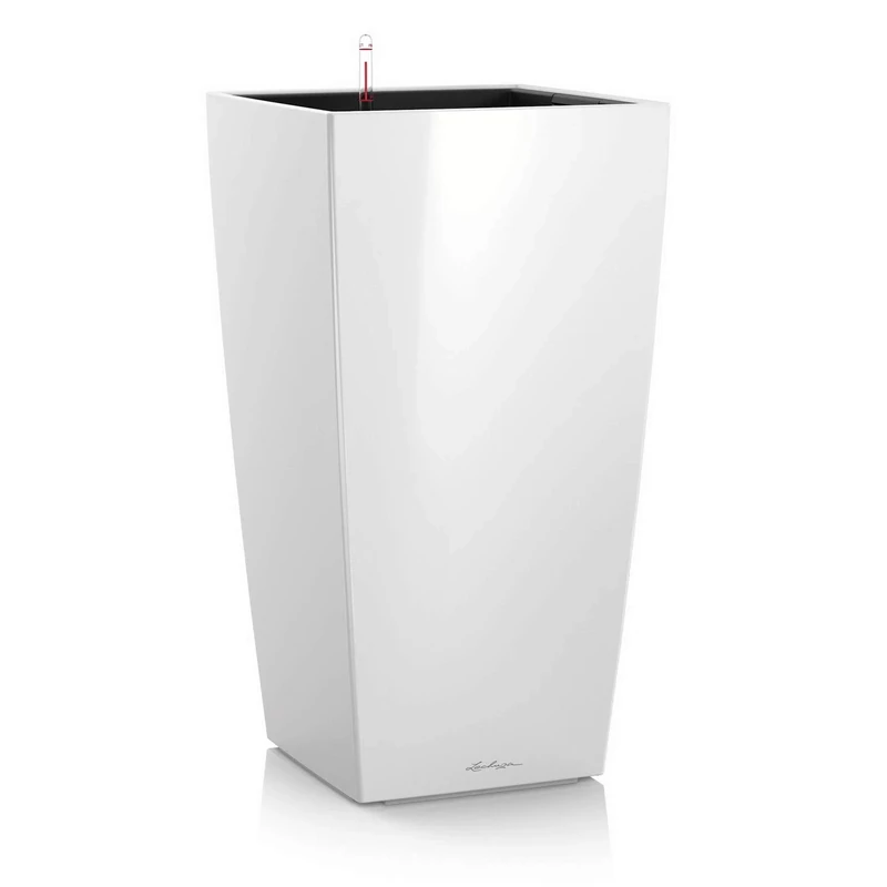 LECHUZA CUBICO Premium 40 white high gloss 18191