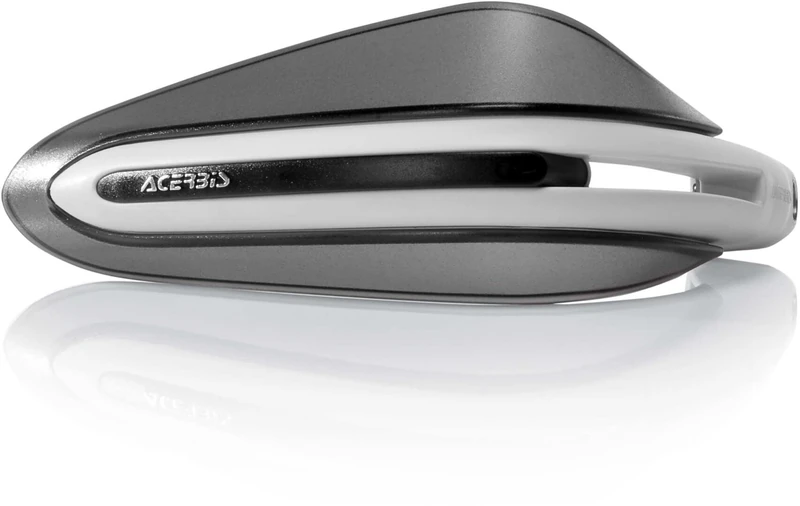 Acerbis 0013046.030 Dual Road Handguards, White - Image 1