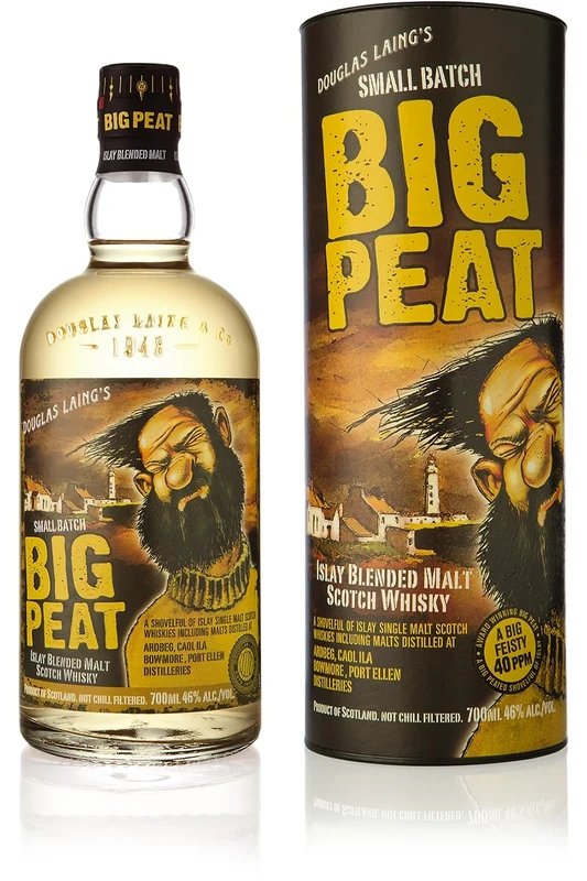 Douglas Laing Big Peat Blended Malt Scotch Whisky, 70 cl
