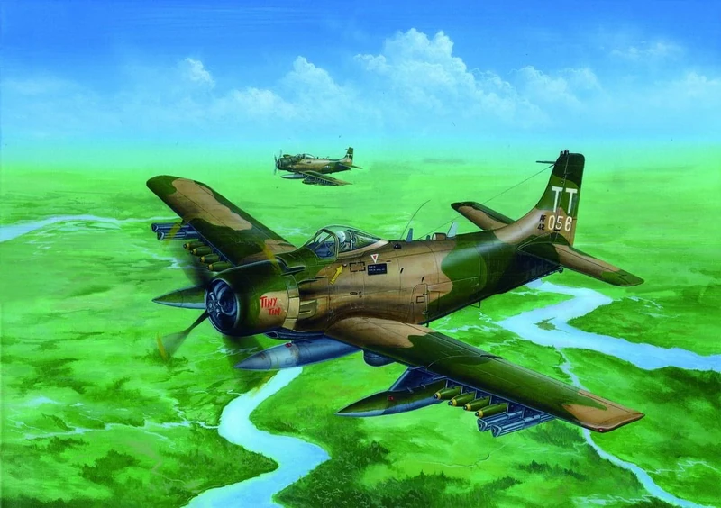 Trumpeter 1:32 - Douglas A-1JAD-7 Skyraider