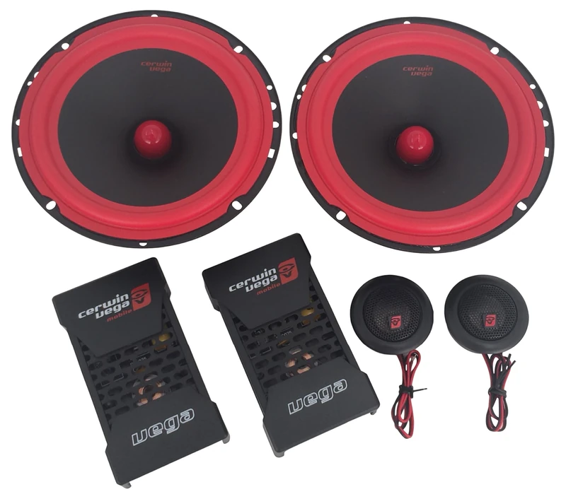 Cerwin-Vega! MOBILE V465C Vega Series 6. 5" 400-Watt 2-Way Component Speaker System