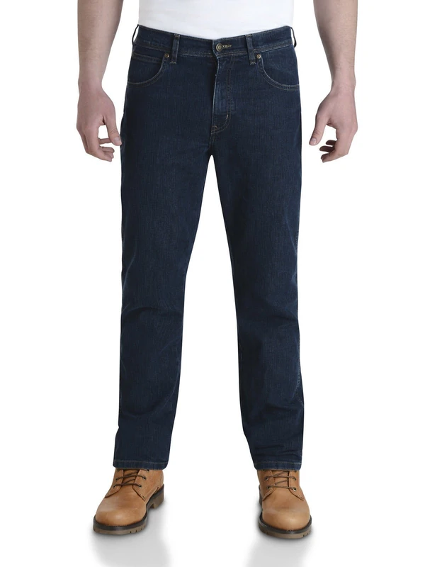 Wrangler Herren Durables Regular Fit Jeans, Darkstone Blue, 40W / 32L