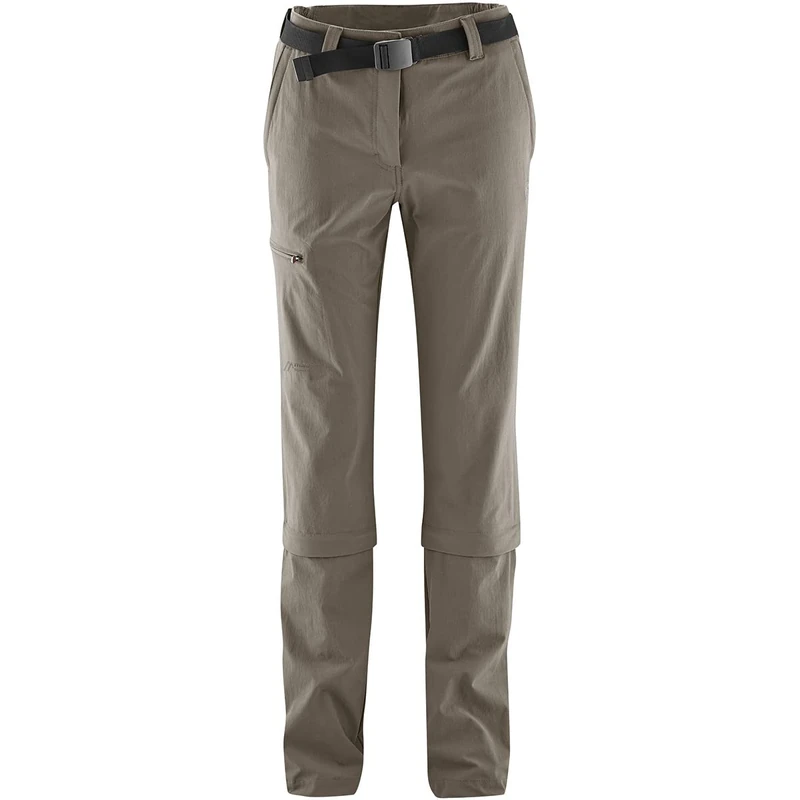 maier sports Women's Arolla Hiking Trousers, Zip-Off Outdoor Pants, Breathable Trekking Trousers with Detachable Legs