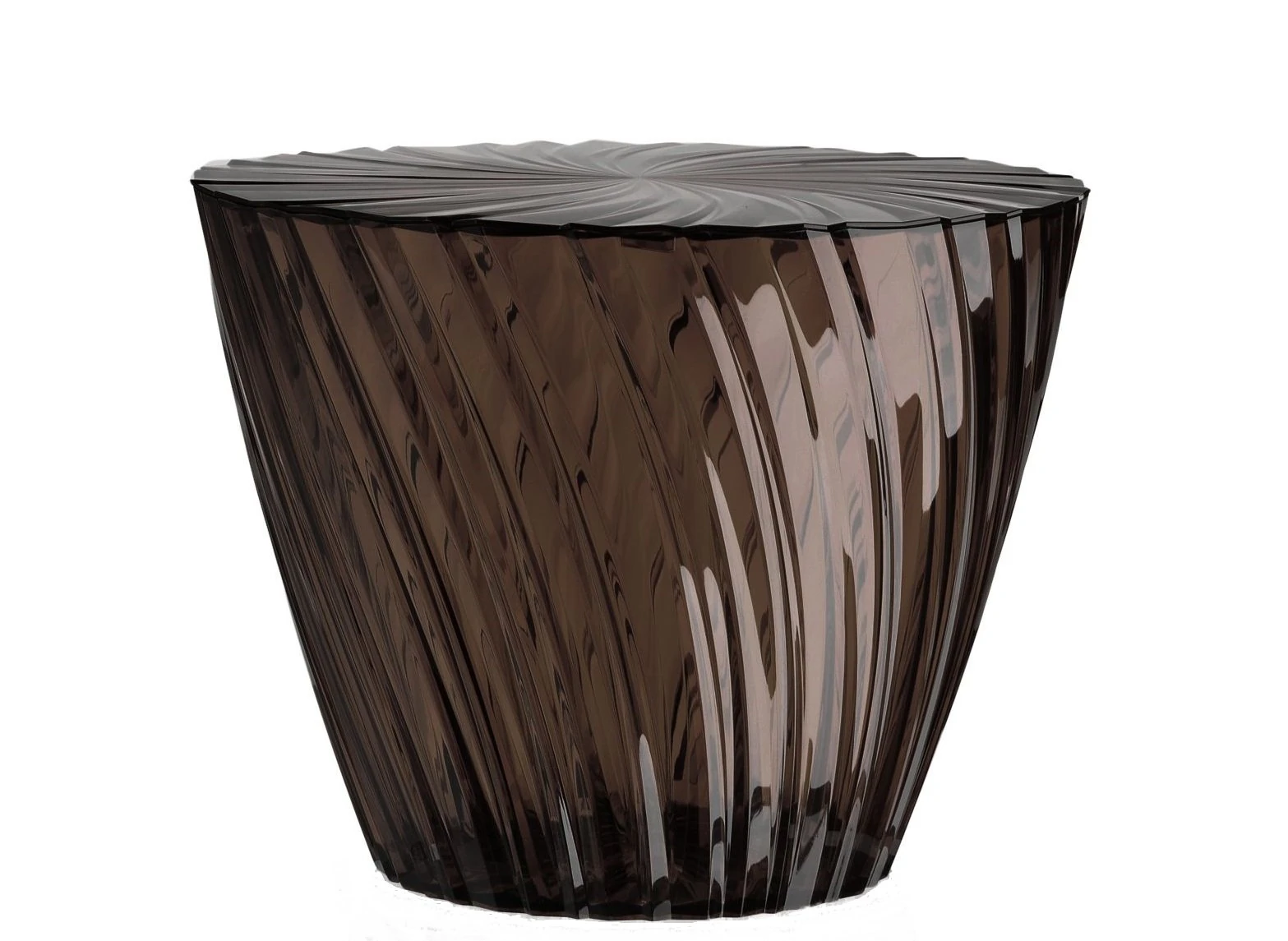 Kartell Sparkle Furniture, PMMA, Grey, 51 x 51 x 44 cm