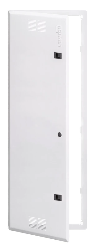 Leviton 47605-42S 42-Inch Vented Premium Hinged Structured Media Door, White by Leviton