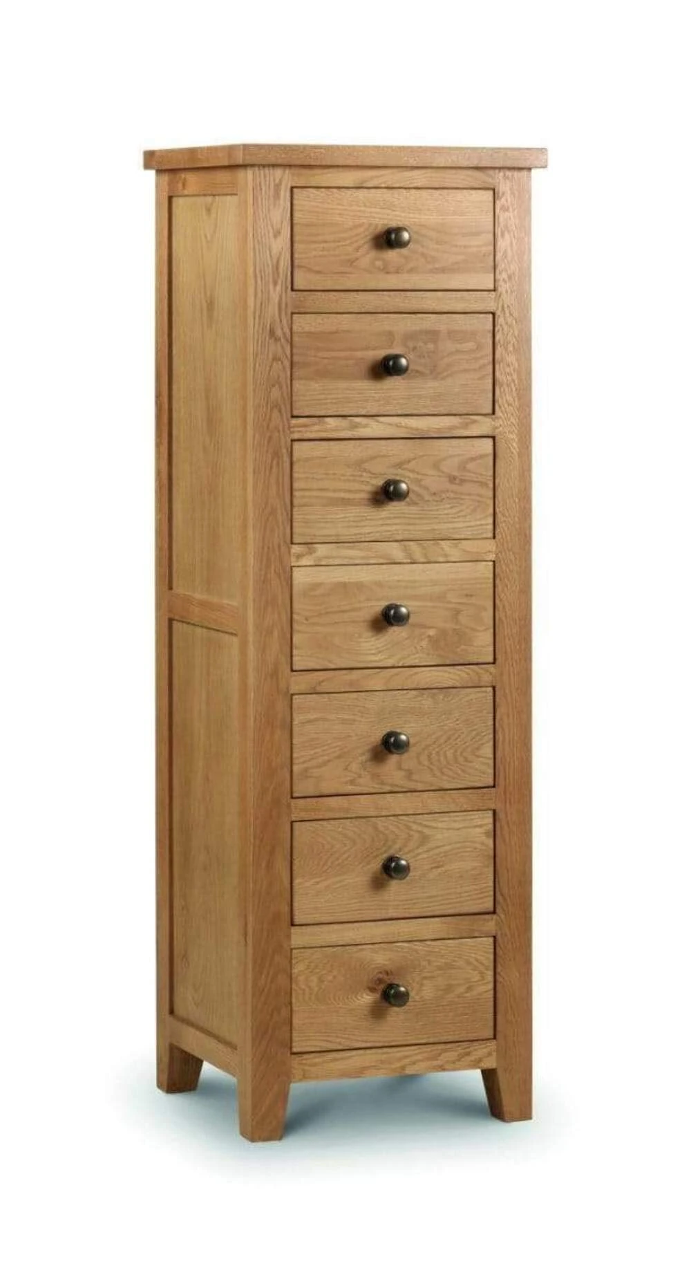 Julian Bowen Marlborough 7 Drawer Chest, Oak