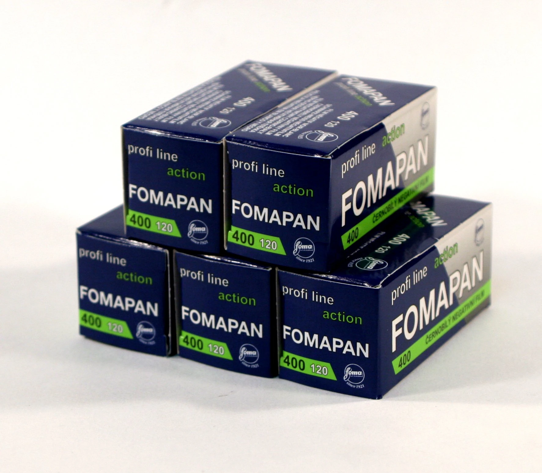 Fomapan 400ASA 120 Pack Of Five