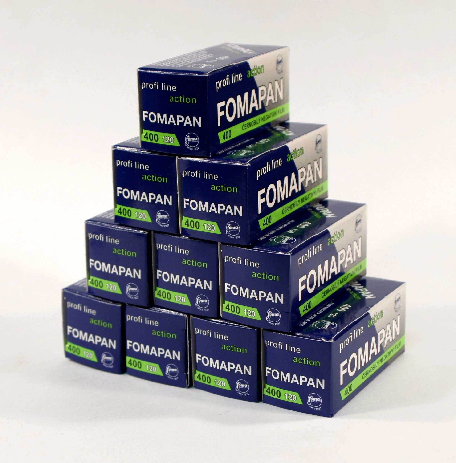 Fomapan 400ASA 120 Pack Of Ten