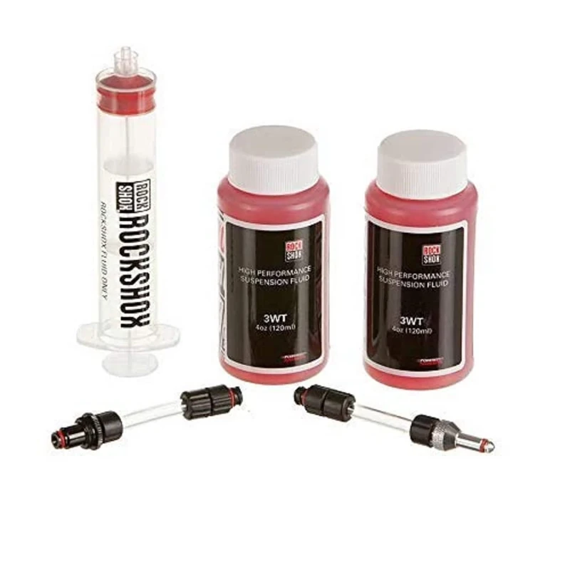 Rockshox Unisex Rockshox Charger Damper Standard Bleed Kit White, White, Suspension Oil 3 W UK